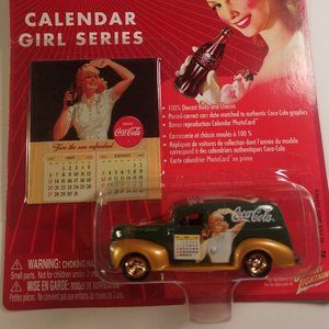 coca cola ford sedan die cast car new sealed